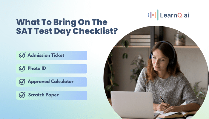 What To Bring On The SAT Test Day Checklist
