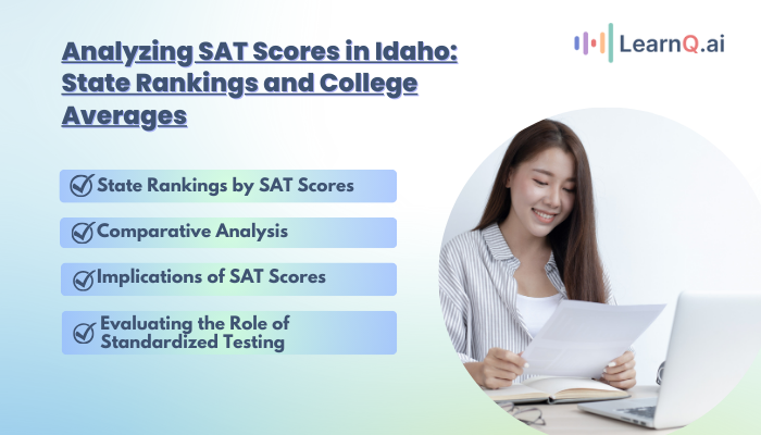 Analyzing SAT Scores in Idaho State Rankings and College Averages